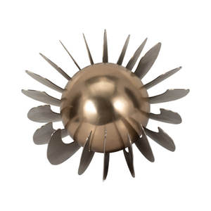 Diseño de lujo Decoración para el hogar Piezas de exhibición de metal en capas redondas Piezas de Arte Moderno con estilo para sala de estar Centro de mesa Escultura Mesa - Product Image 4