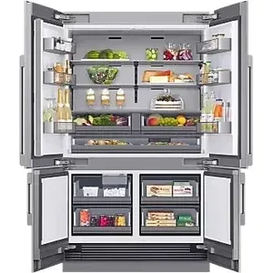 Refrigerador Inteligente Dacor DRF485300AP de 48 Pulgadas con Puertas Francesas, Profundidad para Mostrador, 4 Puertas, Preparado para Panel, Fuente de Alimentación Eléctrica - Product Image 4