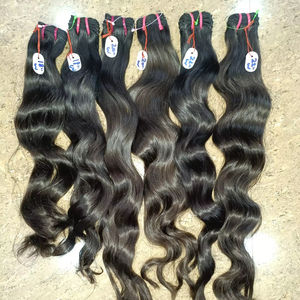 ผมอินเดียดิบโดยตรงจากอินเดียผมตรง - Product Image 1