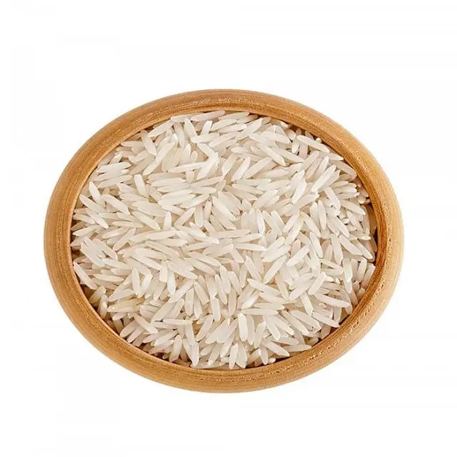 أرز بسمتي عالي الجودة للبيع بالجملة / أرز أبيض مكسور بنسبة 5% طويل الحبوب بني، أرز ياسمين طويل الحبوب المسلوق
