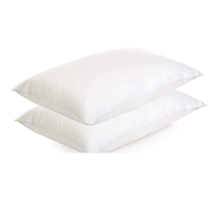 Oreiller en plume de canard, Super doux, de haute qualité, vente directe, prix de gros, disponible en différents degrés, 1 pièce