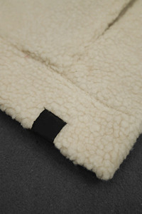 Sherpa Pull À Capuche Unisexe Hiver Lourd Polaire Polyester/Coton Élégant Street Look - Product Image 5