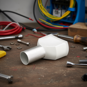 ปลอกหุ้มสายไฟคู่ Knipex พร้อมปลอกพลาสติก 200 ปลอกต่อแพ็ค สำหรับสายเคเบิลและสายไฟ - Product Image 3