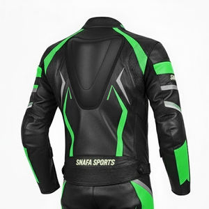 Combinaison de course de moto de qualité supérieure avec logo personnalisé, en cuir, respirante, résistante à l'eau, combinaisons de moto protectrices - Product Image 5