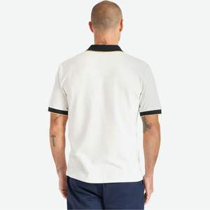 100% coton 3D imprimé poids lourd couleur unie uniforme Polo de Golf pour hommes hommes polos chemises hommes Polo pour personnalisé - Product Image 3