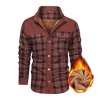 Veste décontractée d'hiver pour homme, en toile enduite, longue, fine, respirante, coupe-vent, col montant, avec logo frontal, grandes tailles