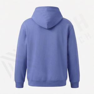 Sudadera con capucha extragrande personalizada y elegante para hombre, diseño vintage lavado con bolsillo frontal, cómoda sudadera con capucha personalizada para invierno. - Product Image 2