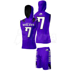 Nuevo diseño único de uniformes de fútbol americano, juego de sarga de aparejos transpirables con mangas cortas para equipos - Product Image 4