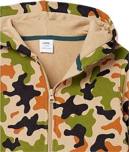 เสื้อฮู้ดผู้ชายผ้าเฟรนช์เทอร์รี่กันน้ำไซส์ XS 2023น้ำหนักเบาพิมพ์ลายโลโก้ได้ตามต้องการสำหรับฤดูหนาว - Product Image 2