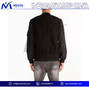 À la mode hommes Bomber veste légère fermeture éclair mode Streetwear veste pour hommes classique vêtements d'extérieur décontractés élégant manteau de tous les jours - Product Image 3