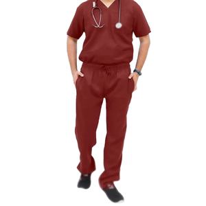 Conjunto de Uniforme Médico Transpirable Unisex, Totalmente Personalizable, Nuevo, Moderno, de Alta Calidad, Precio Accesible - Product Image 1
