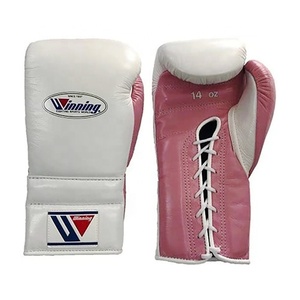 Kit de Entrenamiento de Boxeo Profesional Hecho a Medida, Guantes de Cuero Winning, Protector de Cabeza/Ingle, Secado Rápido, Transpirable, Artes Marciales - Product Image 4