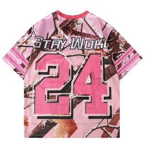 บริการพิมพ์แบบซับลิเมชั่นเต็มรูปแบบ รับผลิตเสื้อฟุตบอลแขนสั้นโพลีเอสเตอร์ 100% พร้อมบริการสกรีนโลโก้และหมายเลขตามสั่ง เสื้อเจอร์ซีย์ตาข่ายสไตล์เรโทร - Product Image 2