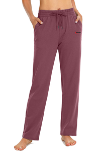 Pantalon de survêtement pour femmes Vente en gros Pantalons de jogging taille haute Taille élastique Pantalons décontractés coupe ample Polyester Coton mélangé Sportswear Factory - Product Image 2