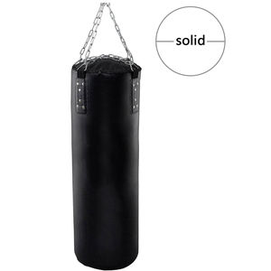 Heavy PU Leather Air/Water Filled Freestanding Punching Bag for Martial Arts Boxing Training with Strong Base - Product Image 3