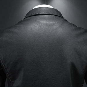 2025 nueva chaqueta de motocicleta de cuero de vaca para hombre de alta calidad impermeable de invierno transpirable mejor - Product Image 4