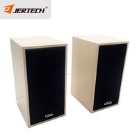 JERTECH Factory BLM20 Set kayu ponsel komputer HIFI pintar kustom kotak klakson Bar Amplifier USB Multimedia Set kayu