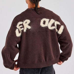 <b>Knitted</b> Sweater Warm Soft Winter Pullover Casual Fashion Wear Men <b>Women</b> Custom Logo Available Comfortable Daily Use High Quality - Product Image 2