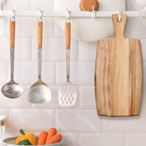 Tabla de Cortar de Madera de Acacia XWOOD, Solución Profesional para Cocina, con Ranuras Profundas y Agarraderas para Máxima Eficiencia - Product Image 4