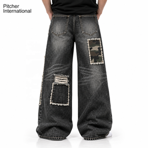 Custom <b>mens</b> blue jeans Wholesale <b>mens</b> blue jeans Custom jeans Indigo Cotton <b>Denim</b> Low MOQ Collection - Product Image 4