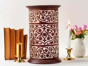 Customized Wood Urns Adult Cremation Urn Hand Crafted Wooden Polished Cremation Urn - Product Image 3