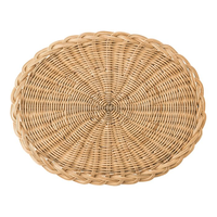 Panier tressé ovale napperon naturel produits écologiques fabriqués au Vietnam décoration de table napperon tissé en gros moderne