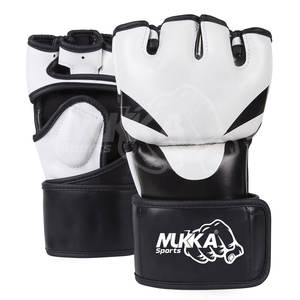 Guantes de MMA de Cuero de Marca Privada, Calidad Premium, Fabricación Profesional, Transpirables, Absorben la Humedad, Personalizables al por Mayor - Product Image 1