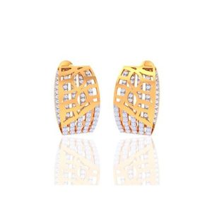 Avarta Jewellery Boucles d'oreilles en diamant cultivé en laboratoire en or 0.85 carats 18 carats Un bijou parfait en diamant fin pour femmes et filles - Product Image 1