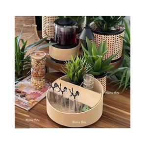 Portavasos de madera y madre de perla para el hogar Hotel Restaurante Uso Soporte de vidrio con calidad superior - Product Image 6