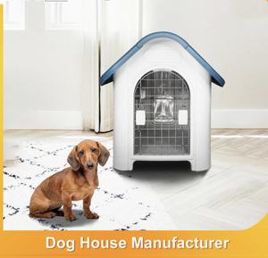 Casa para Mascotas de Plástico PP de Alta Calidad, Personalizada, Resistente al Agua y a los Rayos UV, Ventilada, Aislada para Interiores/Exteriores - Product Image 2