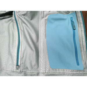 เสื้อแจ็กเก็ตมีฮู้ดสำหรับผู้ชายกันน้ำ PVC/TPU/ไนลอนน้ำหนักเบาซิปเต็มรูปแบบสำหรับกีฬาฤดูร้อนเสื้อกันลมมีฮู้ดคุณสมบัติสะท้อนแสงสูง - Product Image 2