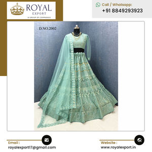 Holesale Elling EW esigner leglegant eSign ededding y arty ear ththnic lothing et broided ehehenga Holi - Product Image 2