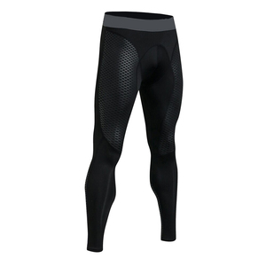 2025 nouveauté hommes Fitness Yoga Leggings Style régulier Spandex coton conçu décontracté Sport porter personnalisé approvisionnement Logo taille - Product Image 4