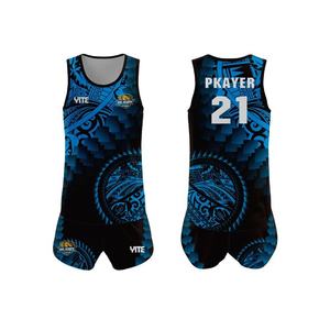 Ensemble de maillots de rugby sur mesure en gros, design de série, respirant, grande taille, séchage rapide, polyester, impression par sublimation intégrale - Product Image 5