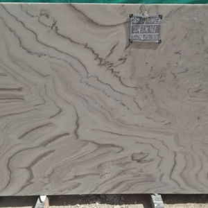 Losas y Azulejos de Mármol de Primera Calidad, Ecológicos, Duraderos, Impermeables, con Vetas Blancas y Marrones, Acabado Flameado para Hospitales y Villas - Product Image 5