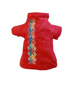 Chemise Hawaïenne Luxueuse Mexique pour Chiens - Style Classique et Moderne en Mélange de Coton avec Motif Animal Mignon - Cadeau Saint-Valentin - Product Image 4