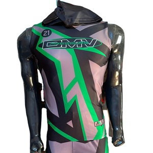 7v7การบีบอัดกางเกงขาสั้นเสื้อ7v7เครื่องแบบเครื่องแบบธง Headbands แขนสมบูรณ์กางเกงขาสั้นหมวกกันน็อคเต็มใบแพคเกจที่ดี - Product Image 1