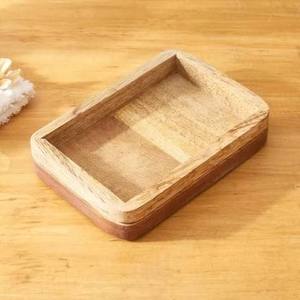 Support à soupe en bois sur mesure, style luxueux, pour salle de bain, décoration pour la maison, hôtel - Product Image 1