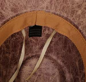 Hombres Mujeres al aire libre de alta calidad Precio al por mayor Western-Vaquero Caballo Carreras Pu Sombreros de cuero - Product Image 4