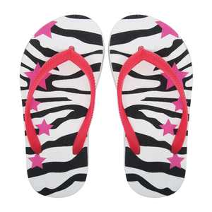 Flat Indoor Home House Slipper Casual Footwear Breathable Flip Flop Plus Size High Quality Printing Sublimation Beach Slippers - Product Image 5