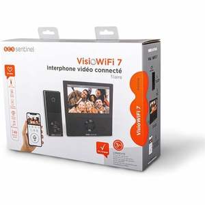 SCS SENTINEL VisioWifi - Videoportero Inteligente con Intercomunicador para Exteriores, Resistente al Agua, en Color Negro, con Aplicación Tuya - Product Image 3