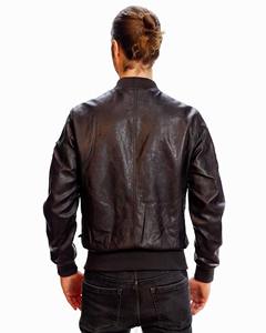 Chaqueta de bombardero con logotipo personalizado para hombre, ropa de calle OEM, chaquetas con cremallera, abrigos de moda universitarios de béisbol, chaquetas de talla grande para hombre 2025 - Product Image 2