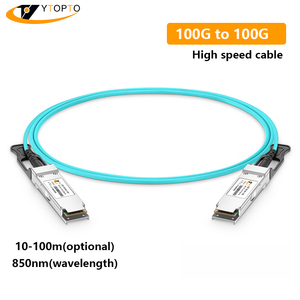 Tốc độ cao AOC Cáp CQP-AOC100G-010C 02C 03C 100c 100gto100g ib cho mellanox Huawei h3c NVIDIA cho ai máy tính HPC trung tâm dữ liệu - Product Image 2