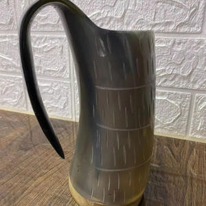 Taza de cuerno para beber de técnica cruda a granel ecológica, taza de cuerno de forma Natural, regalo y proveedor de Artisan Craft - Product Image 2