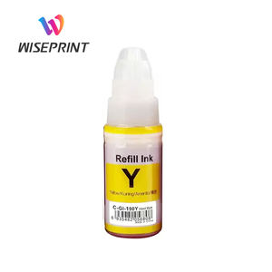 Wiseprint – recharge de bouteille à base d'eau pour Pixma G2110 G3110, Compatible Canon GI190 GI 190 GI-190, couleur Premium en vrac, encre DGT - Product Image 2