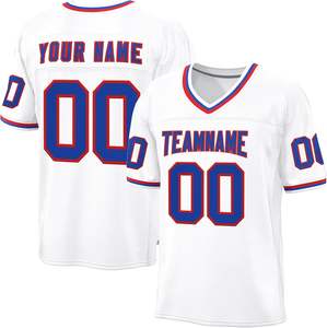 OEM & ODM Sublimation Impression Personnalisée Pro Team Football Jersey Sportswear Respirant Manches Courtes Doux Extensible Vente en Gros - Product Image 1