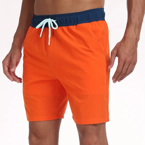Short de sport actif de qualité supérieure Design à cordon de serrage ultra-confortable Couleurs unies polyvalentes Tissu en maille respirante Cargo de fitness d'été - Product Image 5