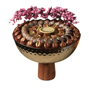 Cuenco de Metal dorado plateado de calidad de lujo, atractivo comedor decorativo para el hogar, cuenco para servir dulces de Chocolate en precio al por mayor - Product Image 5