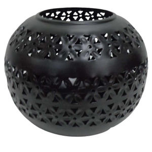 Juego de 3 velas de mosaico de cobre votivas redondas de hierro y mosaico para decoración de mesa de sala de estar personalizada - Product Image 4