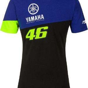 T-shirt officiel Yamaha Racing pour femme, pour Valentino Rossi, pour VR46, pour MotoGP M1, manches courtes, respirant, vêtements de course moto et automobile - Product Image 4